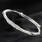 Luxury 925 Sterling Silver Bracelets For Women Vintage Original Starry Sky Carving Adjustable Bangles Party Wedding Fine Jewelry