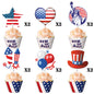 Independence Day Party Disposable Cutlery American Flag Plate Paper Cup For USA Birthday Party Supplies Patriotic Decorations