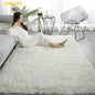 Silk wool Solid Color Light Luxury Non-slip Dirty Resistant Washable Rug