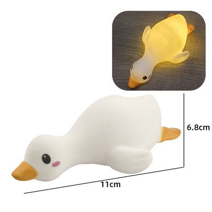 Cute Mini Panda Night Light LED Sleeping Animals Lamp Capybara Rabbit Lamp for Home Desktop Orname nParty Favors Gift