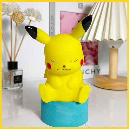 Pokemon Pikachu Night Light Glowing Anime Figures Toy Bedside Led Lamp Gengar Kawaii Children Christmas Gift Halloween Girl Boy