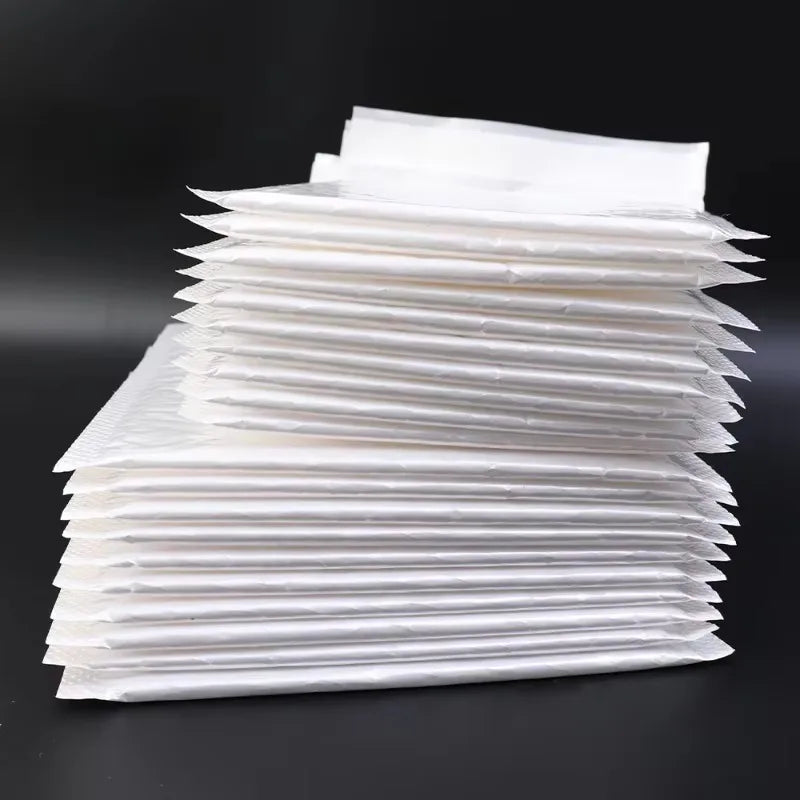 50-10Pack Bubble Envelopes Bag Pearlescent Film Waterproof Bubble Bag Packaging Express Self-Seal Goods Business Mailing Package