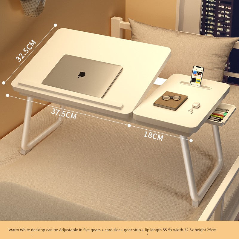 Lifting Minimalist Student Dormitory Bunk Bed Small Table