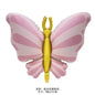 New 3D Butterfly Aluminum Film Balloon Forest Princess Style Children's Birthday Party Decoration Dreamy Wedding Decoration Cart