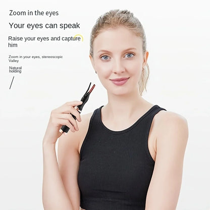 Adjustable 3‑Speed Heated Eyelash Curler · Quick Preheat, Rechargeable, Long‑Lasting Curling Tool