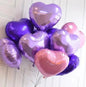 10pcs 18inch Rose Gold Red Pink Love Foil Heart Helium Balloons Wedding Birthday Party Balloons Valentine's Day Globos Supplies