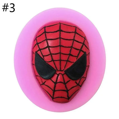 3D Anime Face Silicone Mold – Sugarcraft Fondant & Chocolate Cake Decorating Tool