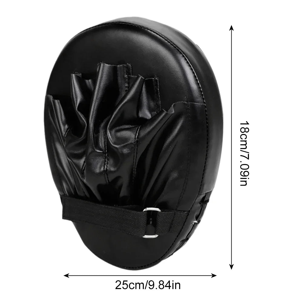 Kick Boxing Gloves Pad PU Leather for Adults Kids MMA Karate Muay Thai Free Fight Training Equipment