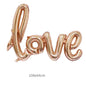 106cm Love Foil Balloons for Wedding Red Large Letters Love Helium Balloon for Birthday Valentine's Day Engagement Decor Favor