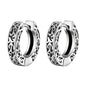 Thick Small Hoop Earrings for Men Teens, Anit Allergy Stainless Steel Huggies Earrings, Unisex Punk Rock Ear Jewelry