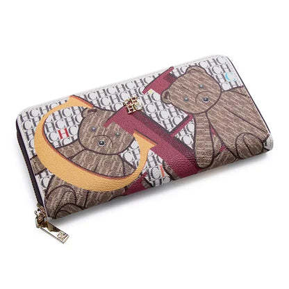 Ladies Fashion Small Wallet Pure Color Design High Quality
