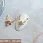 10pcs/lot Luxury No Fading Bow Butterfly Arc Nail Art Parts Zircon Crystal Manicure Nails Accesorios Supplies Decorations Charms