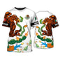 Mexico T-Shirts Mexican Flag 3D Print Streetwear Men Women Fashion Oversized Short Sleeve T Shirt Kids Tees Tops Clothing