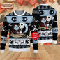 Jack Skellington and Sally Ugly Sweater Men's Women's Tops The Nightmare Before Christmas Ugly Christmas Sweater
