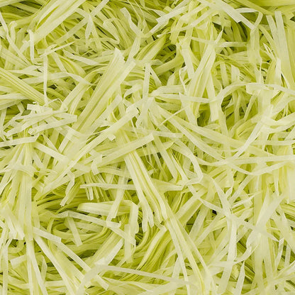 100g Raffia Shredded Paper Grass – Crinkle Basket Stuffers for Easter Eggs & DIY Gift Box Decor