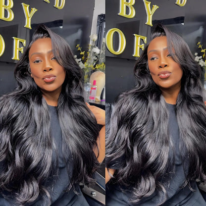 30–40" Body Wave HD Lace Wig – 13x6, 13x4, 4x4, 5x5 & 360 Pre‑Plucked Brazilian Human Hair Lace Front for Women