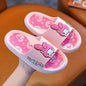 Sanrio Hello Kitty Summer Slippers - Cute Kuromi and Cinnamoroll Designs, Anti-Slip Indoor Bathroom Slippers, Cartoon Outdoor Sandals