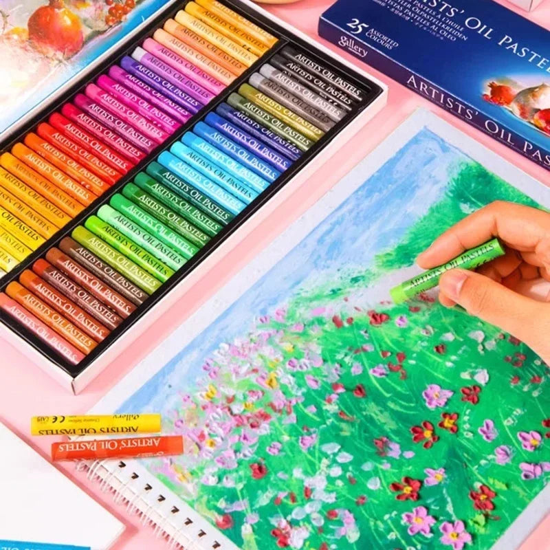 Oil Pastel Colors Soft Stick Set 25/50