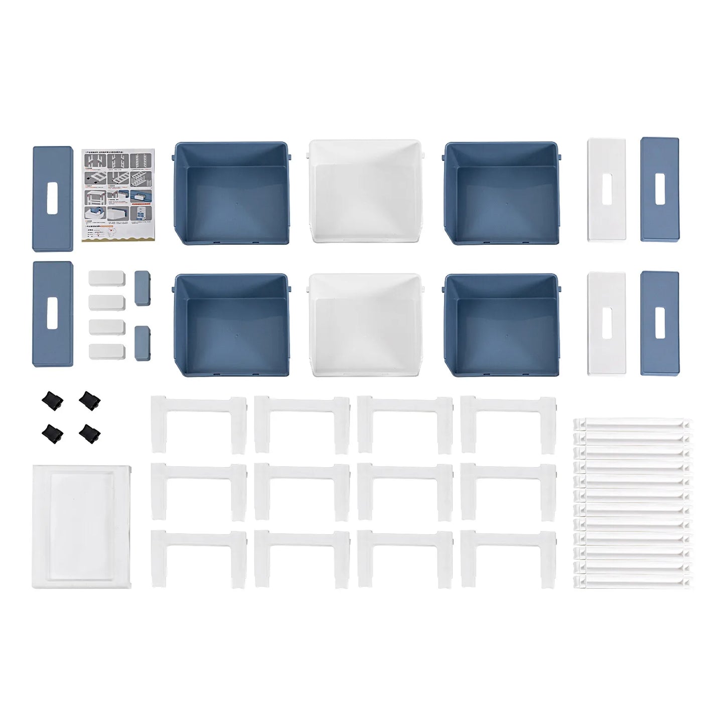 33'' High 6-Drawer Organizer/Household Storage Cabinet Drawer Type Underwear Box