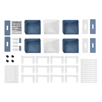 33'' High 6-Drawer Organizer/Household Storage Cabinet Drawer Type Underwear Box