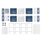 33'' High 6-Drawer Organizer/Household Storage Cabinet Drawer Type Underwear Box