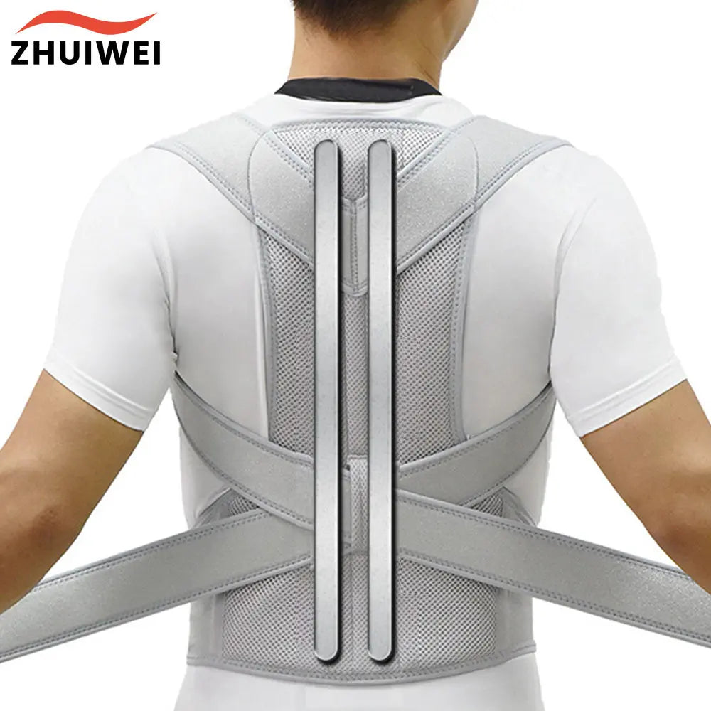Upper Back Posture Corrector Clavicle Support Straight Shoulders Brace Strap Corrector