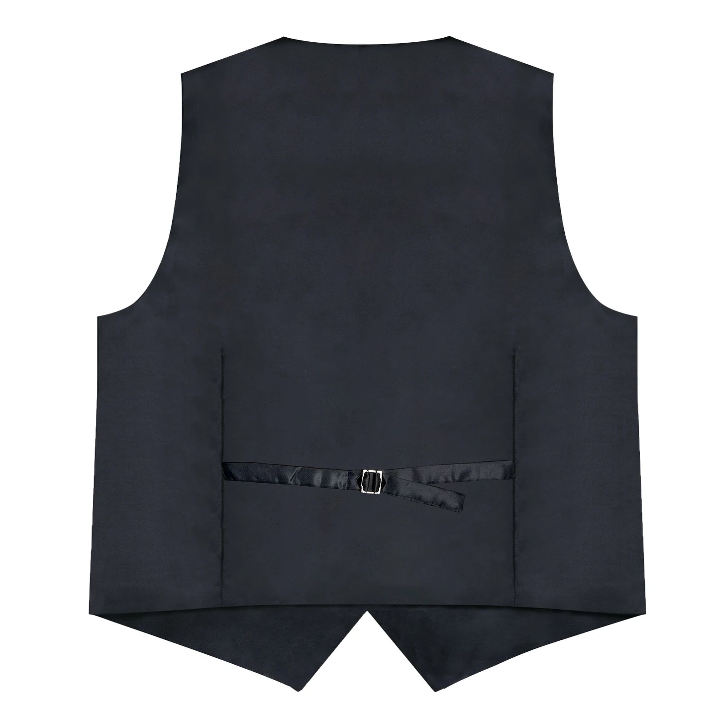 Suit Vest With Bow Tie Pocket Square Cufflinks Tuxedo Waistcoat for Men