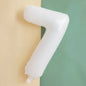40‑Inch Yellow & White Macaron Daisy Number Foil Balloon