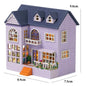 DIY Wooden Doll Houses Mini Assembly Handmade Small House Creative Scene Decoration DollHouse For Toys Birthday Gifts
