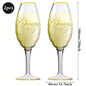 Champagne Bottle and Goblet Wine Glass Large Mylar Balloons Valentines Engagement Wedding Birthday Anniversary Party Decorations