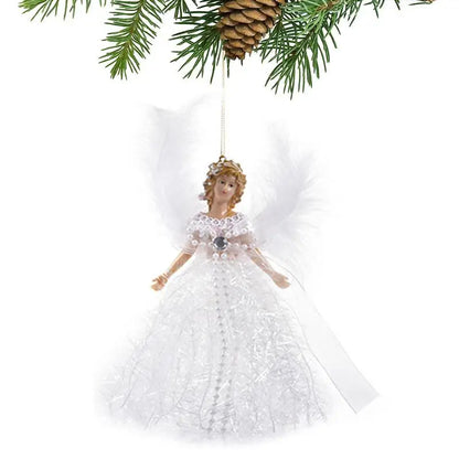 Angel Pendant Christmas Home Decoration Doll Lightweight Lovely Interesting Toys Ideal Gift Toddler Kids Christmas Tree Decor