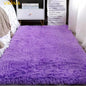 Silk wool Solid Color Light Luxury Non-slip Dirty Resistant Washable Rug