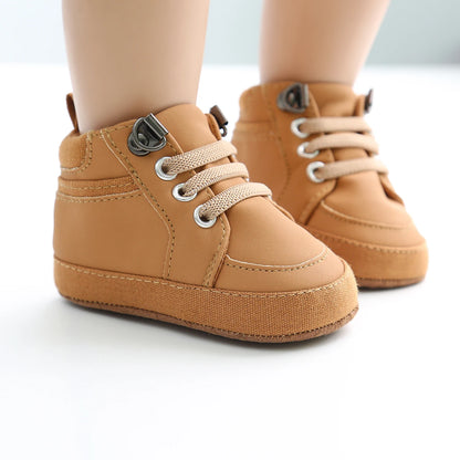 Baby Boy Anti-slip Sneakers PU Leather I