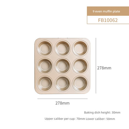 French Bakery Mini Muffin Cup Sub Chiffon Cake Mold