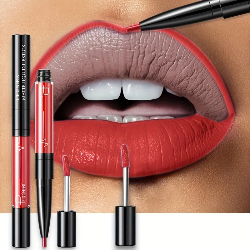 Ultra-Precise Waterproof Lip Liner with High Pigment, Smooth, Sweatproof, Long-Lasting Wear