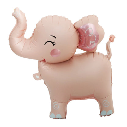 3D Standing  Elephant Aluminum Film Balloon Birthday Party Decorations Supplies Baby Shower Wedding Theme Party Balloon
