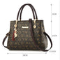 PU Leather Ladies Luxury Designer Large Capacity Shoulder Bag