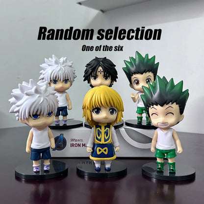 Hunter x Hunter Action Figure Toys PVC Cartoon Jay Flix Hisoka Kurapika Model Animation Doll Toys Kid Gift Random 1Pc