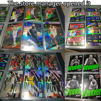 Panini 2024 Basketball Collectible Cards Blind Box Random Cards 43PCS/BOX Curry Wembanyama James Durant boys Birthday present