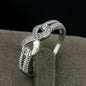 925 Sterling Silver Rings For Women Men Fine Jewelry Finger Adjustable Open Vintage Chain Ring