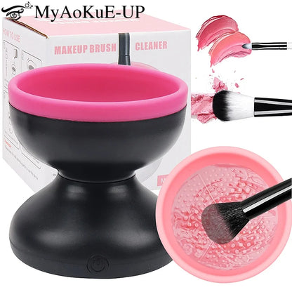 Electric Makeup Brush Cleaner Beauty Tool