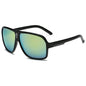 Men's Vintage-Inspired Glasses with Large Curved Frames
