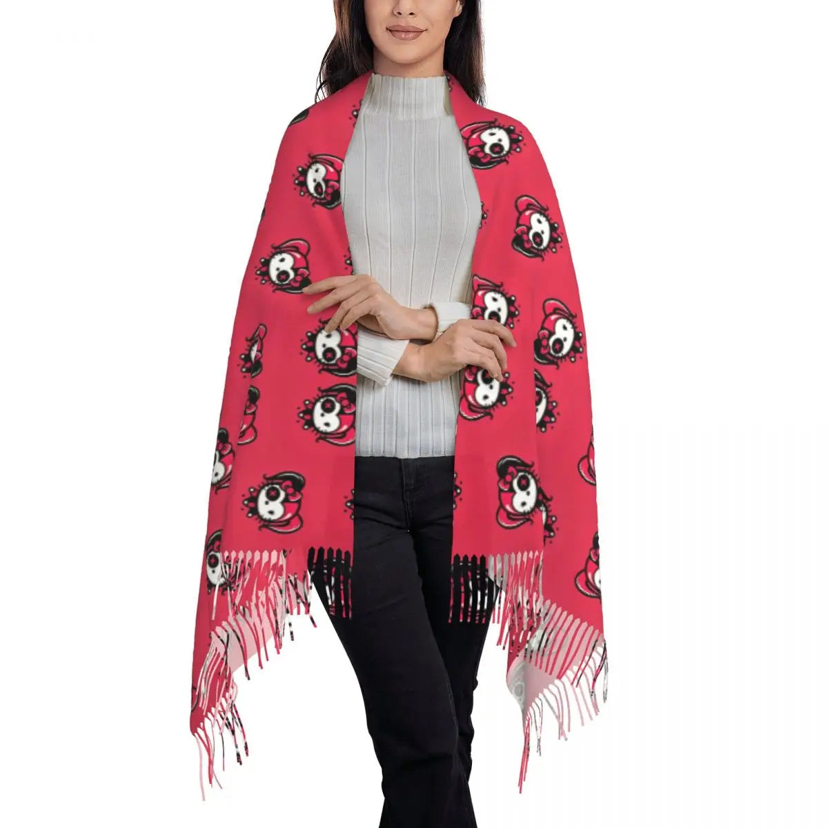 Hello Kitty Tassel Scarf