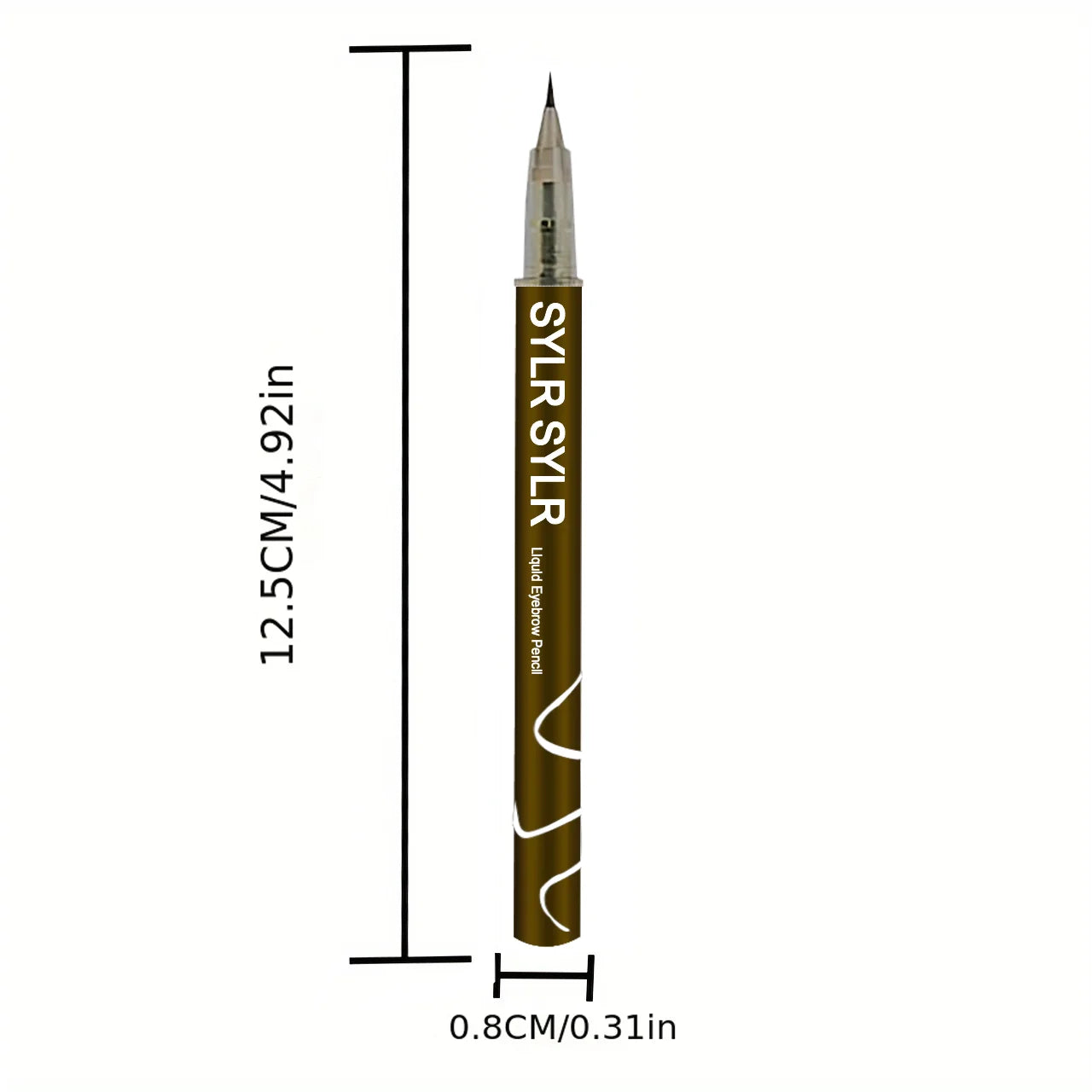 0.008mm Ultra Fine Eyebrow Pen Long Last Smudge Proof Waterproof Sweat-Proof High Pigmented
