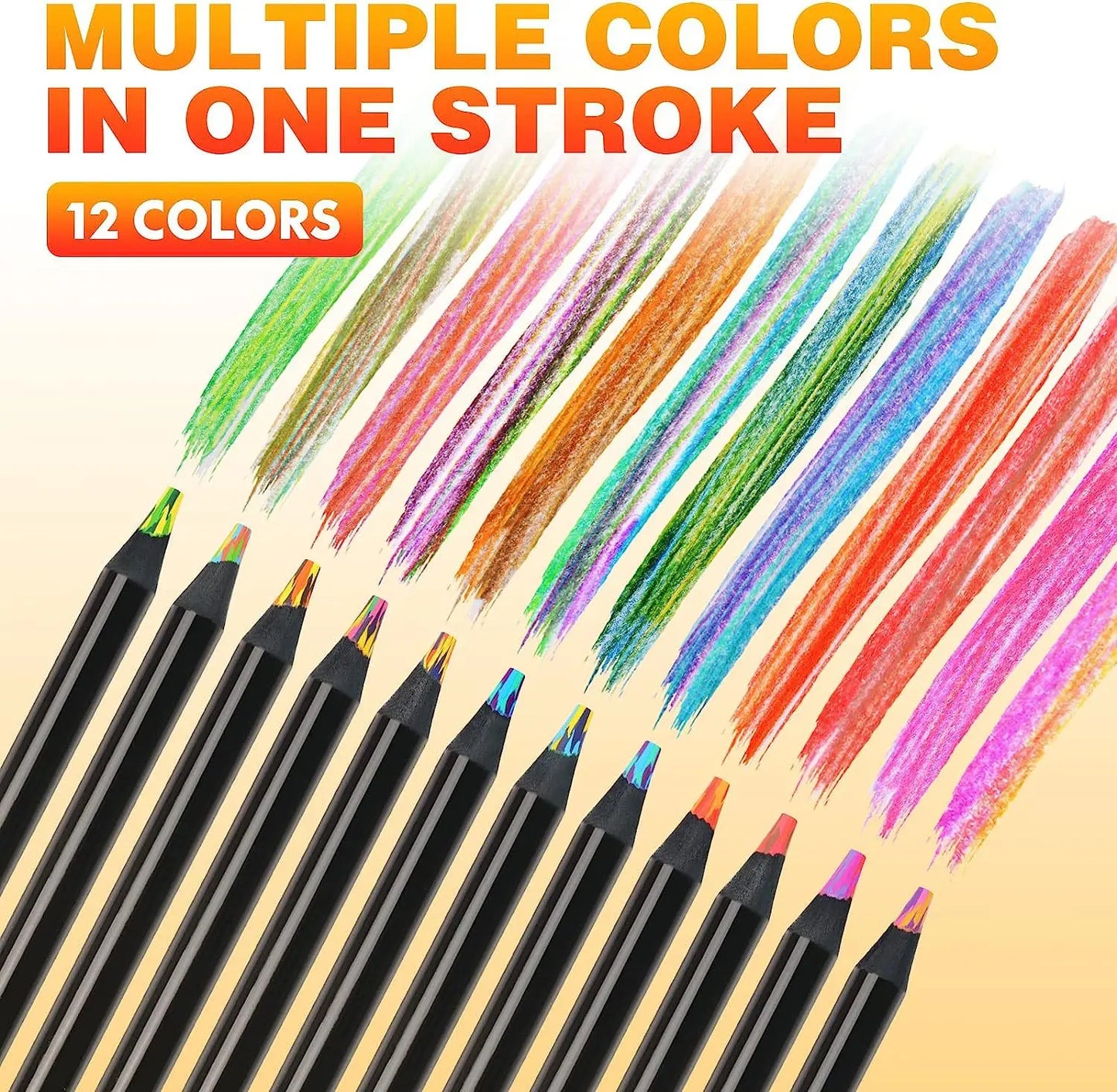 Art Painting, Drawing Rainbow Color Pencils for Kids 10 PCs/Set 7 Colors