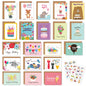 20 Happy Birthday greeting cards with envelopes, perfect for kids and adults. These folded cards are great for handwritten messages and birthday party invitations.