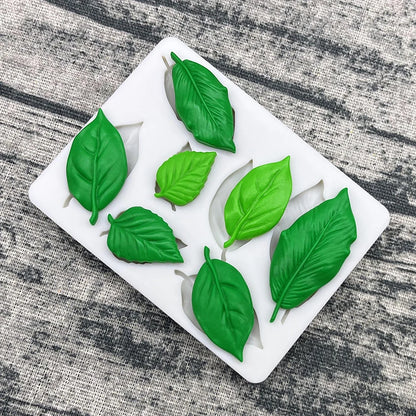 Leaf Silicone Mold Sugarcraft Chocolate Cupcake Baking Mold Fondant Cake Decorating Tools