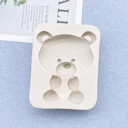 Bear Silicone Cake Baking Mold Sugarcraft Chocolate Cupcake Fondant Cake Decorating Tools