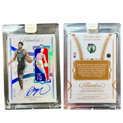 PANINI LOGOMAN DIY Material collection card brick Paul George Curry Doncic Kobe Tatum Jalen Green Basketball boy birthday gift