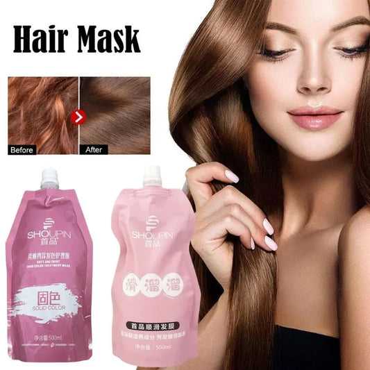 Keratin Hair Mask Repair Damage Frizzy Hair Mask Smoothing Straightening Hair Mask Treatment Scalp Hair Shiny Hair Care